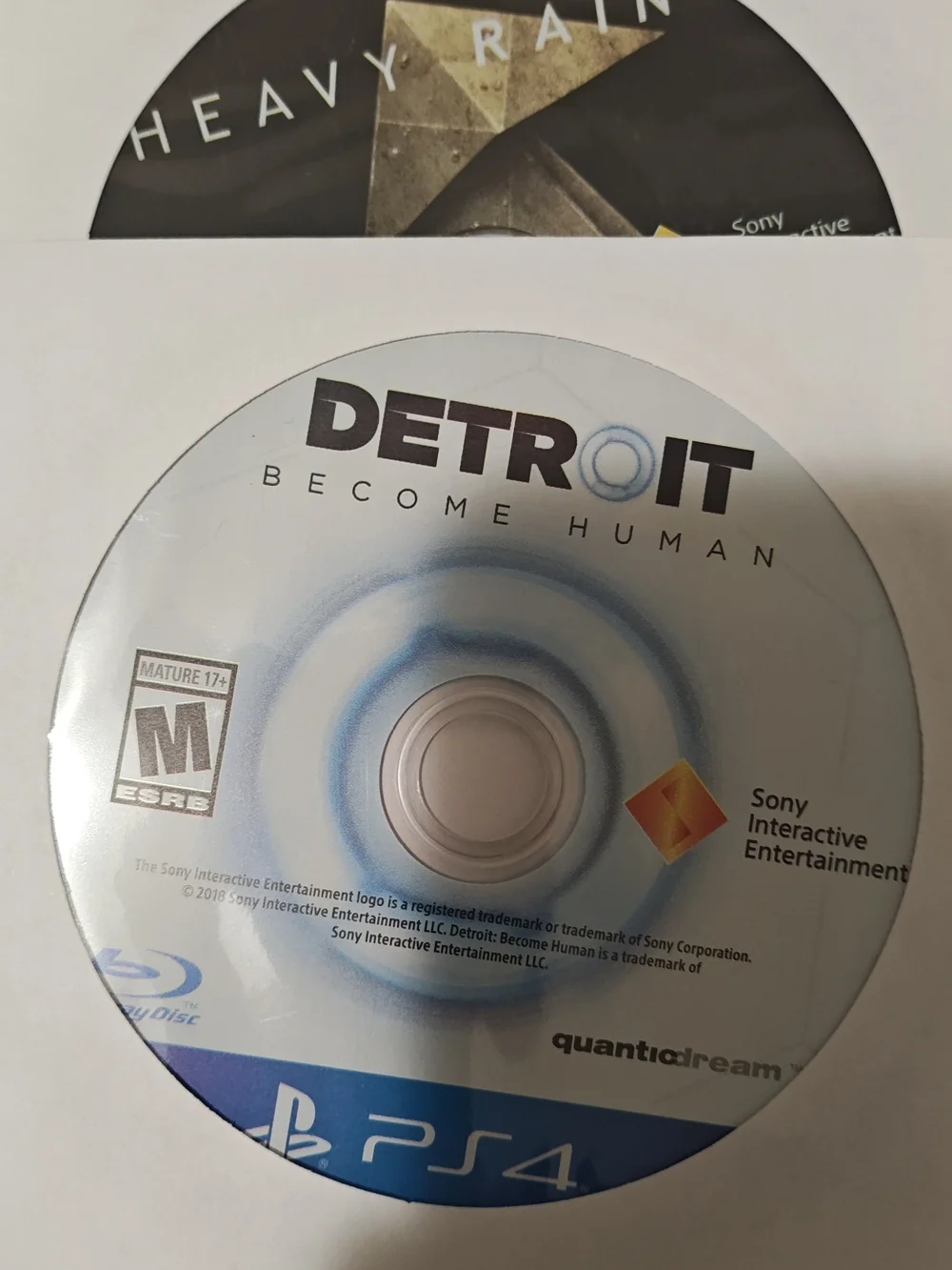 Ps4 Two Game Bundle-Detroit: Become Human And Heavy Rain.